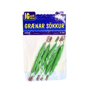 Grænar Sökkur - 5 í pakka