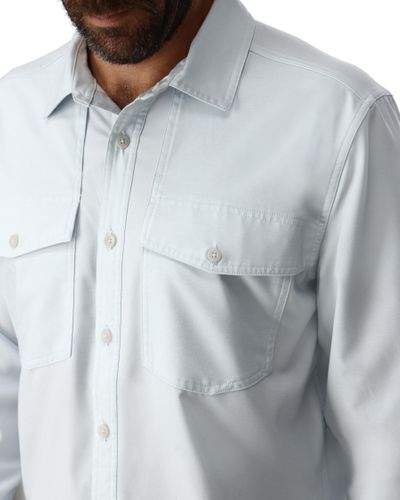 No-See-Um Bugst.Shirt Bimini Bl.Heath.M - Image 4