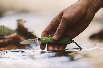 Pike Tooth Folding Knife Kit Moss Green - Image 2